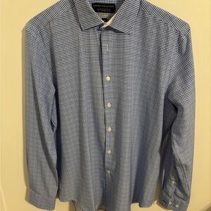 Report Collection Blue Casual Button Down Shirt